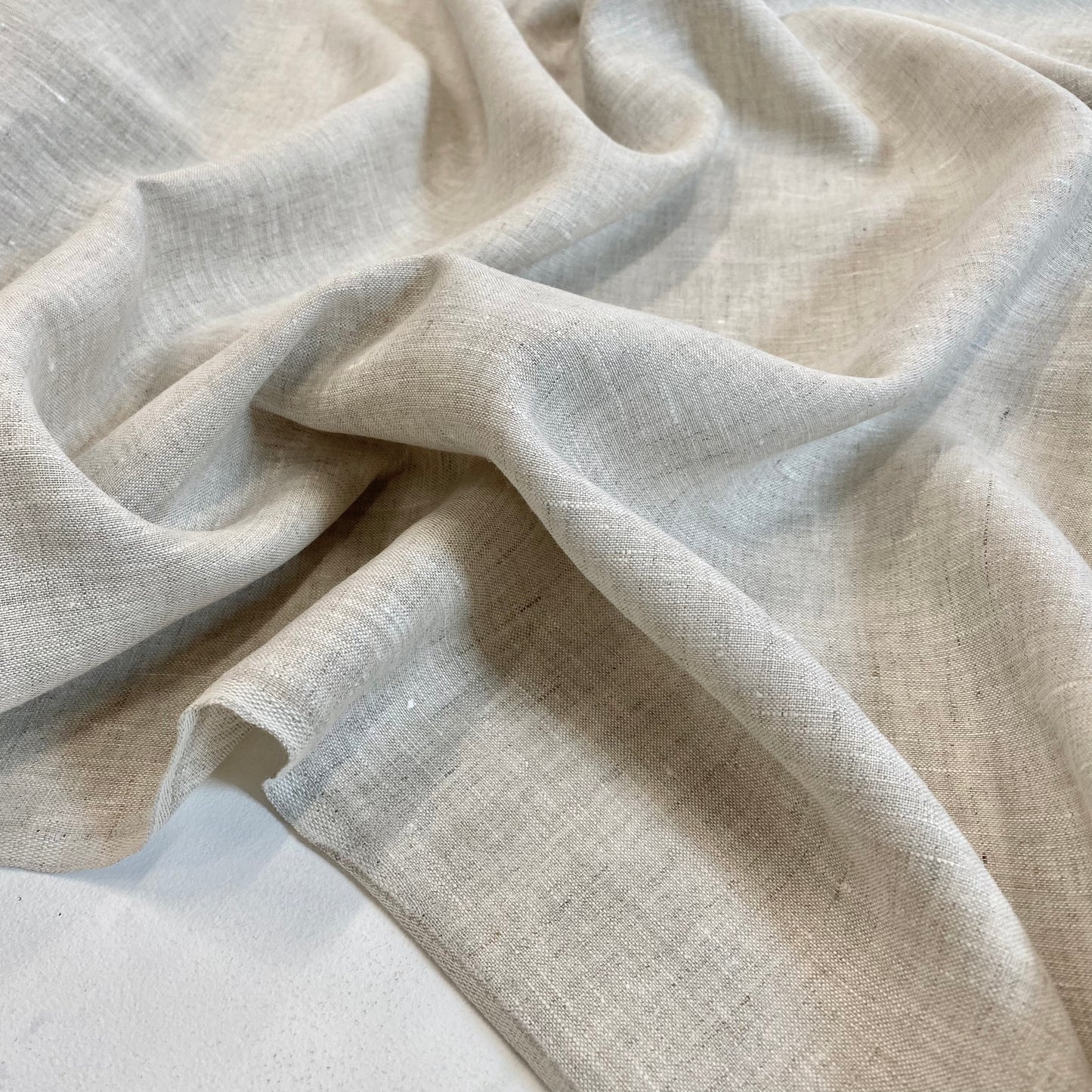 Dung Beetles on oatmeal linen - frosty